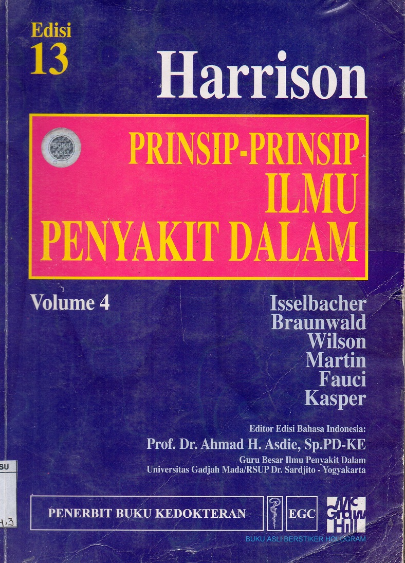 Harrison prinsip-prinsip ilmu penyakit dalam, Vol. 4