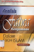 Analisis fatwa keagamaan dalam fikih Islam