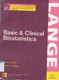 Basic & clinical biostatistics : a lange medical book