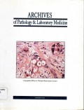 Archives of pathology & laboratory medicine : cytopathie in treated panereatic  cancer