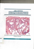 Archives of pathology & laboratory medicine : paucicellular interstitial...