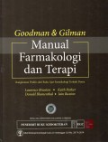 Goodman & Gilman : Manual farmakologi dan terapi