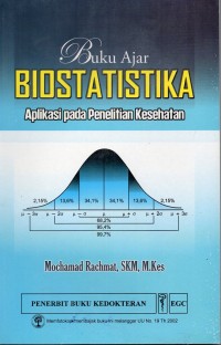 Buku ajar biostatistika: aplikasi pada penelitian kesehatan